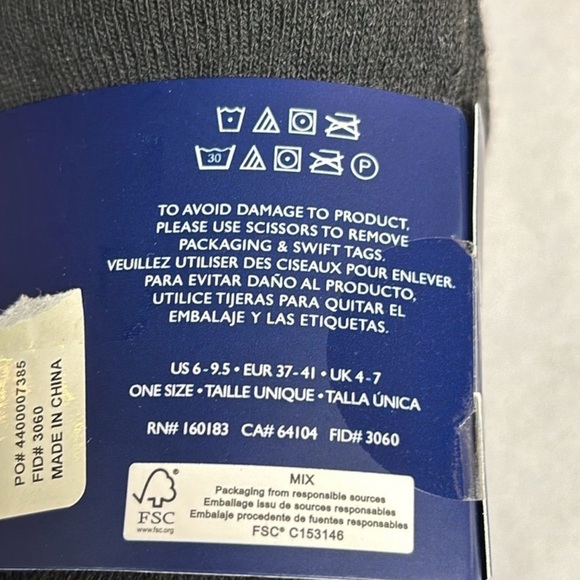 New Tommy Hilfiger Socks Women’s 6 Pair Black Cushion No Show Socks Activewear - Picture 11 of 12